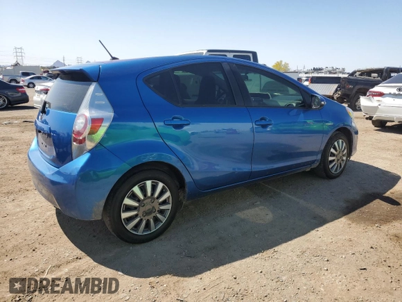 2014 Toyota Prius One with VIN JTDKDTB39E1566018, listed as a Copart auction lot 52760225 with 157,077 mi miles and Salvage Title. Bid and sale history available at DreamBid. Image 3.