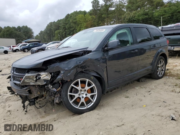 2018 Dodge Journey GT with VIN 3C4PDCEG6JT380234, listed as a Copart auction lot 71820454 with 134,293 mi miles and Salvage title. Bid and sale history available at DreamBid. Image 1.