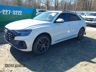 2019 Audi Q8 Prestige z VIN WA1FVAF12KD038238, wystawiony jako IAAI lot #41740092 z przebiegiem 55 699 mil mil oraz . Historia ofert i sprzedaży dostępna na DreamBid. Obrazek 18.