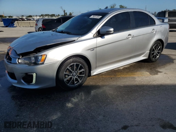 2017 Mitsubishi Lancer ES with VIN JA32U2FU4HU002307, listed as a Copart auction lot 78051584 with 138,638 mi miles and Salvage Title. Bid and sale history available at carsss.com. Image 1.