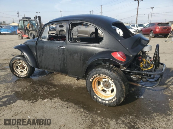 1967 Volkswagen Beetle with VIN 117653432, listed as a Copart auction lot 43755205 with Not Provided miles and Clean Title. Bid and sale history available at DreamBid. Image 2.