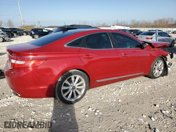 2014 Hyundai Azera Limited z VIN KMHFH4JG6EA372896, wystawiony jako Copart lot #49536095 z przebiegiem Nie podano mil oraz Czysty tytuł • Clean title. Historia ofert i sprzedaży dostępna na DreamBid. Obrazek 3.