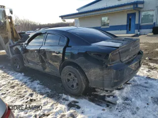 2013 Dodge Charger Police with VIN 2C3CDXAT9DH721216, listed as a Copart auction lot 42130515 with 128,473 mi miles and Salvage Title. Bid and sale history available at carsss.com. Image 2.