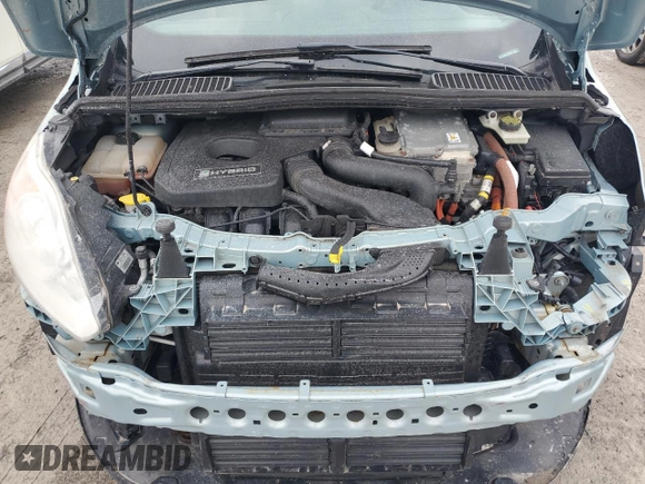 2014 Ford C-Max SE with VIN 1FADP5AU6EL506133, listed as a Copart auction lot 53621595 with 129,874 mi miles and Salvage Title. Bid and sale history available at carsss.com. Image 12.