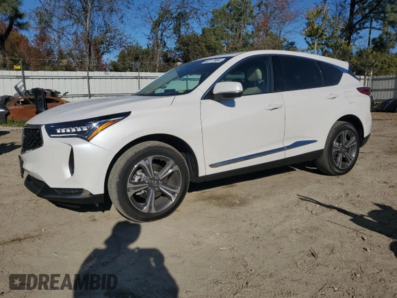 2023 Acura RDX w/Advance Package with VIN 5J8TC2H74PL018593, listed as a Copart auction lot 82117684 with 15,358 mi miles and Salvage Title. Bid and sale history available at carsss.com. Image 1.