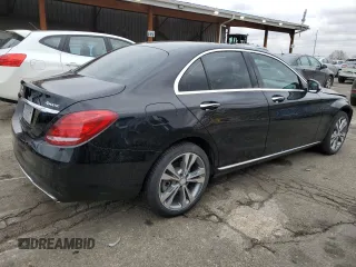 2015 Mercedes-Benz C-Class C 300 Luxury with VIN 55SWF4KB0FU005240, listed as a Copart auction lot 48410415 with 89,705 mi miles and Salvage Title. Bid and sale history available at carsss.com. Image 3.