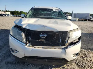 2015 Nissan Pathfinder SV z VIN 5N1AR2MN1FC714380, wystawiony jako Copart lot #53359445 z przebiegiem 146 049 mil mil oraz Nie do naprawy • Non repairable. Historia ofert i sprzedaży dostępna na DreamBid. Obrazek 5.