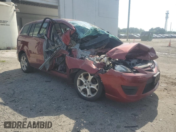 2010 Mazda 5 Sport with VIN JM1CR2W31A0382394, listed as a Copart auction lot 62064845 with Not provided miles and Salvage title. Bid and sale history available at DreamBid. Image 4.