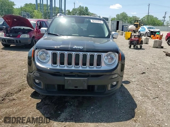 2015 Jeep Renegade Limited with VIN ZACCJBDT1FPB85947, listed as a Copart auction lot 62171715 with 108,749 mi miles and Salvage title. Bid and sale history available at DreamBid. Image 14.