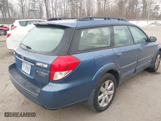 2008 Subaru Outback (Natl) Ltd with VIN 4S4BP62C187317038, listed as a IAAI auction lot 41359525 with 195,535 mi miles. Bid and sale history available at carsss.com. Image 4.