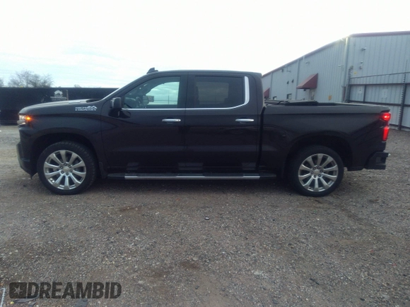 2020 Chevrolet Silverado 1500 High Country with VIN 3GCUYHET8LG273151, listed as a IAAI auction lot 41358870 with 121,265 mi miles. Bid and sale history available at carsss.com. Image 14.