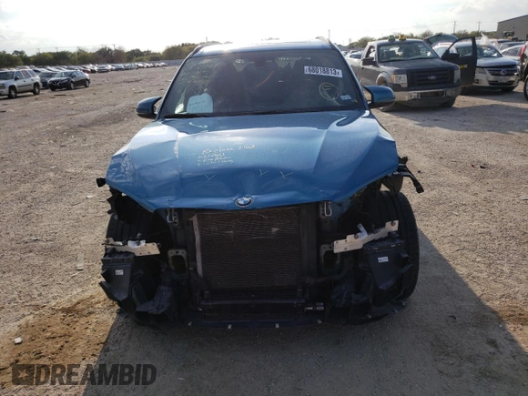 2018 BMW X5 M with VIN 5YMKT6C59J0Y83759, listed as a Copart auction lot 68018813 with 55,794 mi miles. Bid and sale history available at carsss.com. Image 5.