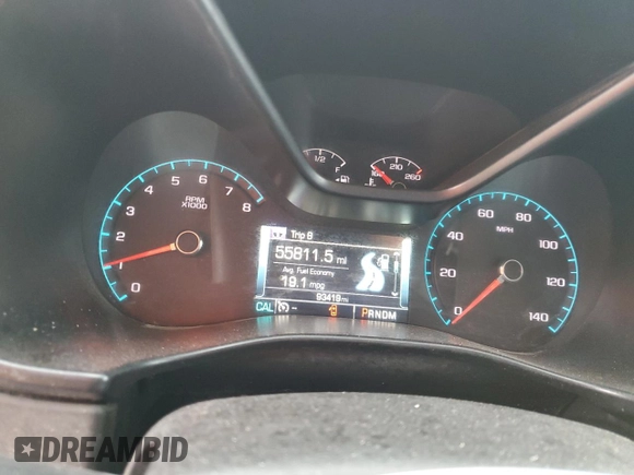 2016 Chevrolet Colorado 2WD LT with VIN 1GCHSCE33G1104150, listed as a Copart auction lot 88026745 with 93,419 mi miles and Salvage Title. Bid and sale history available at carsss.com. Image 9.