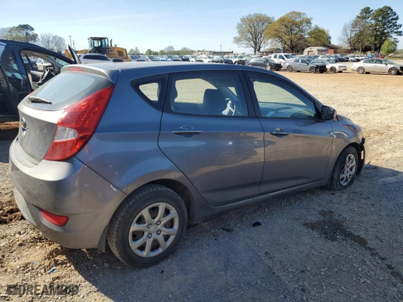 2014 Hyundai Accent GS with VIN KMHCT5AE8EU169416, listed as a Copart auction lot 50053165 with 172,739 mi miles and Salvage Title. Bid and sale history available at carsss.com. Image 3.
