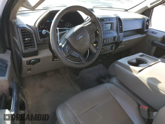2017 Ford F-150 XL with VIN 1FTMF1CPXHKC08837, listed as a Copart auction lot 77782294 with 196,336 mi miles and Salvage title. Bid and sale history available at DreamBid. Image 8.