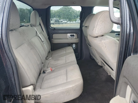 2010 Ford F-150 XL with VIN 1FTFW1EV1AFA04835, listed as a Copart auction lot 60063625 with 160,280 mi miles and Salvage title. Bid and sale history available at DreamBid. Image 10.