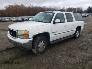 2003 GMC Yukon XL SLT with VIN 3GKEC16Z43G344914, listed as a Copart auction lot 84815284 with 156,037 mi miles and Salvage Title. Bid and sale history available at carsss.com. Image 1.