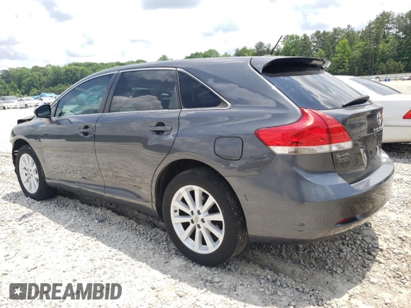 2012 Toyota Venza LE with VIN 4T3ZA3BB9CU061268, listed as a Copart auction lot 57550455 with 87,260 mi miles and Salvage title. Bid and sale history available at DreamBid. Image 2.
