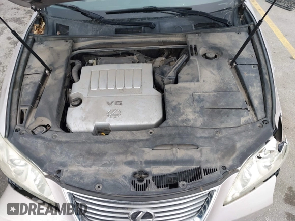 2007 Lexus ES 350 with VIN JTHBJ46G272110174, listed as a IAAI auction lot 41629467 with 105,232 mi miles. Bid and sale history available at carsss.com. Image 10.