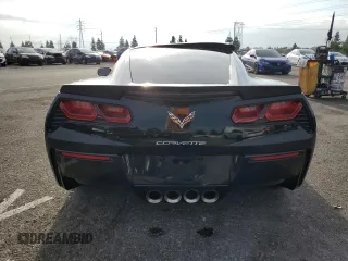2014 Chevrolet Corvette Z51 2LT with VIN 1G1YK2D76E5127306, listed as a Copart auction lot 86820794 with 43,333 mi miles and Salvage title. Bid and sale history available at DreamBid. Image 6.