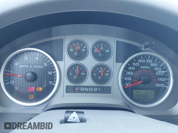 2008 Ford F-150 XLT с VIN 1FTPW14V18KE05809, выставлен на аукционе IAAI как лот 42796595 с пробегом 190 687 миль миль и . История ставок и продаж доступна на DreamBid. Изображение 7.