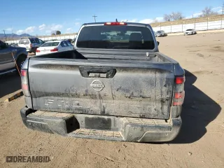 2022 Nissan Frontier S with VIN 1N6ED1EK6NN682724, listed as a Copart auction lot 43447505 with 34,732 mi miles and Salvage Title. Bid and sale history available at carsss.com. Image 6.