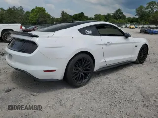 2021 Ford Mustang GT with VIN 1FA6P8CF8M5112824, listed as a Copart auction lot 59357474 with Not provided miles and Salvage title. Bid and sale history available at DreamBid. Image 3.