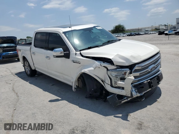 2016 Ford F-150 XLT with VIN 1FTEW1EF7GFA11298, listed as a Copart auction lot 58924145 with 197,189 mi miles and Salvage title. Bid and sale history available at DreamBid. Image 4.
