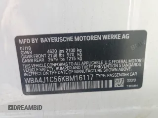 2019 BMW 4 Series 430i z VIN WBA4J1C56KBM16117, wystawiony jako Copart lot #56244725 z przebiegiem 85 754 mil mil oraz Szkoda całkowita • Salvage title. Historia ofert i sprzedaży dostępna na DreamBid. Obrazek 13.