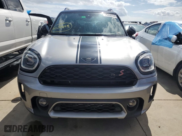 2024 MINI Countryman Cooper S with VIN WMZ53BR02R3R70682, listed as a Copart auction lot 74350254 with 0 mi miles and Salvage Title. Bid and sale history available at carsss.com. Image 5.