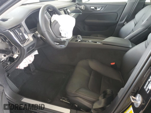 2024 Volvo S60 Core Dark Theme with VIN 7JRL12FK4RG317784, listed as a Copart auction lot 61349204 with 0 mi miles and Salvage Title. Bid and sale history available at carsss.com. Image 7.