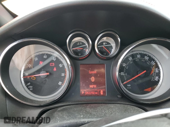 2018 Buick Cascada Sport Touring with VIN W04WJ3N52JG031444, listed as a Copart auction lot 74455214 with 62,250 mi miles and Salvage Title. Bid and sale history available at DreamBid. Image 9.