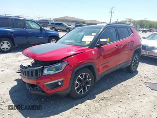 2019 Jeep Compass Trailhawk с VIN 3C4NJDDB1KT796771, выставлен на аукционе IAAI как лот 42235408 с пробегом Не указан миль и . История ставок и продаж доступна на DreamBid. Изображение 2.