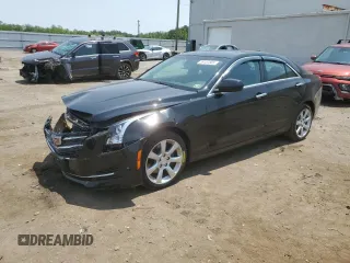 2015 Cadillac ATS Standard AWD z VIN 1G6AG5RX2F0102179, wystawiony jako Copart lot #59157685 z przebiegiem 130 090 mil mil oraz Szkoda całkowita • Salvage title. Historia ofert i sprzedaży dostępna na DreamBid. Obrazek 1.