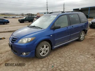 2004 Mazda MPV ES with VIN JM3LW28J940519890, listed as a Copart auction lot 51240135 with 245,643 mi miles and Salvage Title. Bid and sale history available at carsss.com. Image 1.
