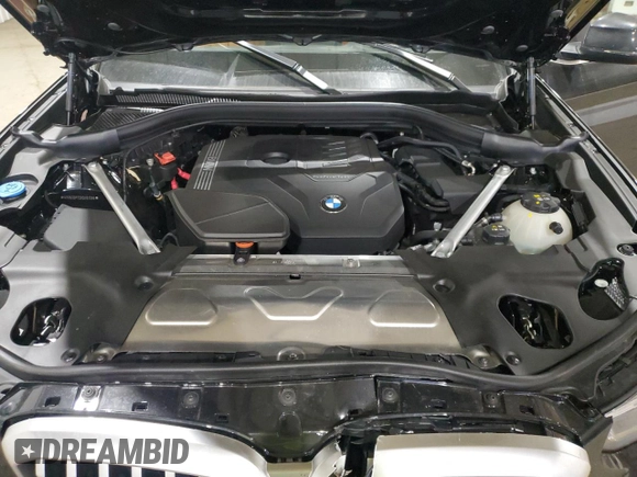 2024 BMW X3 xDrive30i with VIN 5UX53DP09R9U81366, listed as a Copart auction lot 48066155 with Not Provided miles and Salvage Title. Bid and sale history available at DreamBid. Image 12.