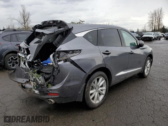 2020 Acura RDX with VIN 5J8TC2H39LL023568, listed as a Copart auction lot 38922964 with 32,256 mi miles. Bid and sale history available at carsss.com. Image 3.