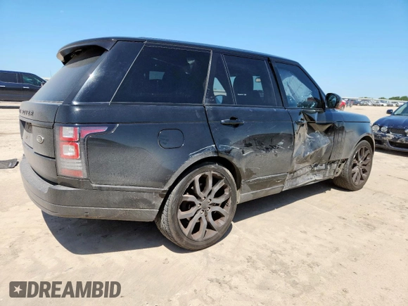 2014 Land Rover Range Rover HSE with VIN SALGS2WF1EA182740, listed as a Copart auction lot 61433785 with 153,874 mi miles and Salvage title. Bid and sale history available at DreamBid. Image 3.