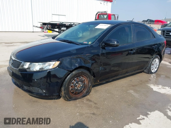 2012 Kia Forte EX with VIN KNAFU4A29C5607086, listed as a IAAI auction lot 41537069 with 204,355 mi miles. Bid and sale history available at carsss.com. Image 2.