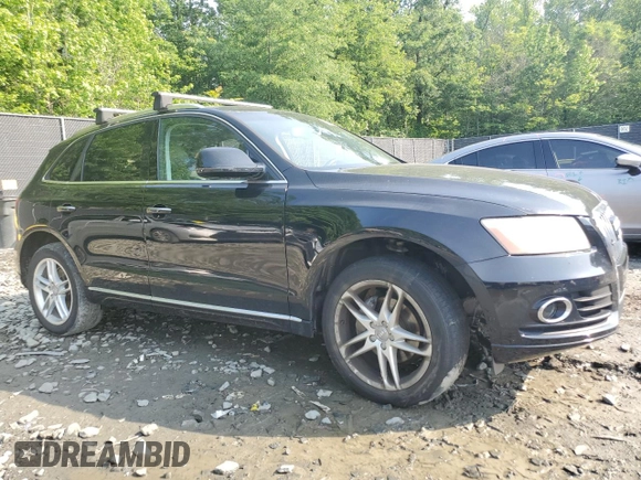 2016 Audi Q5 Premium Plus with VIN WA1L2AFP0GA147712, listed as a Copart auction lot 57339845 with 78,261 mi miles and Salvage title. Bid and sale history available at DreamBid. Image 4.