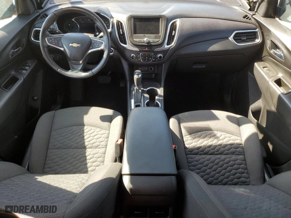 2021 Chevrolet Equinox LT with VIN 3GNAXKEV1ML360474, listed as a Copart auction lot 46172785 with 33,005 mi miles and Salvage Title. Bid and sale history available at carsss.com. Image 8.