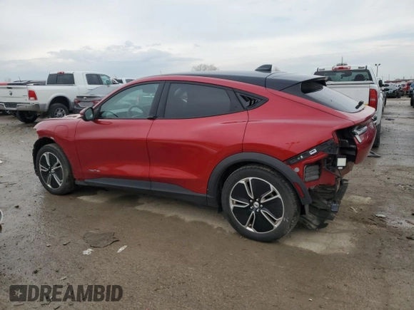 2021 Ford Mustang Mach-E Select with VIN 3FMTK1SS1MMA36483, listed as a Copart auction lot 44594675 with 43,297 mi miles and Salvage Title. Bid and sale history available at DreamBid. Image 2.