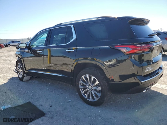 2023 Chevrolet Traverse Premier with VIN 1GNERKKW8PJ291108, listed as a Copart auction lot 42616925 with 7,591 mi miles and Salvage Title. Bid and sale history available at carsss.com. Image 2.