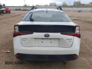 2022 Toyota Prius LE z VIN JTDL9MFU2N3035018, wystawiony jako Copart lot #54569875 z przebiegiem 48 881 mil mil oraz Szkoda całkowita • Salvage title. Historia ofert i sprzedaży dostępna na DreamBid. Obrazek 6.