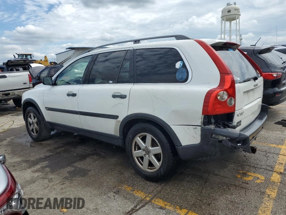 2006 Volvo XC90 2.5L Turbo with VIN YV4CY592461252731, listed as a Copart auction lot 68733004 with 234,107 mi miles and Salvage Title. Bid and sale history available at carsss.com. Image 2.