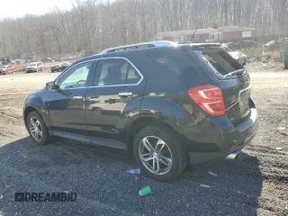 2016 Chevrolet Equinox LTZ with VIN 2GNFLGE37G6213243, listed as a Copart auction lot 48410655 with 105,200 mi miles and Salvage Title. Bid and sale history available at carsss.com. Image 2.