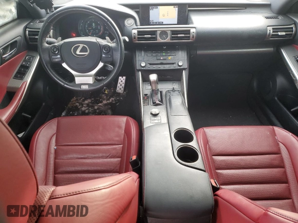 2015 Lexus IS 250 with VIN JTHCF1D28F5015935, listed as a Copart auction lot 83151654 with 147,964 mi miles and Salvage title. Bid and sale history available at DreamBid. Image 8.