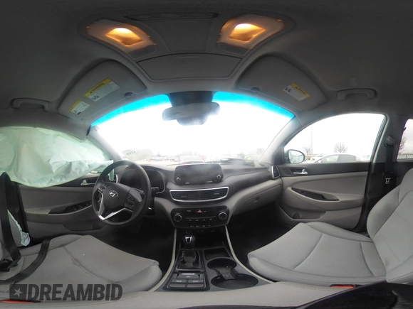 2021 Hyundai Tucson SE with VIN KM8J23A40MU299596, listed as a IAAI auction lot 41513198 with 54,284 mi miles and . Bid and sale history available at DreamBid. Image 19.