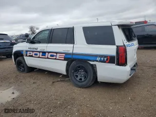2016 Chevrolet Tahoe Commercial with VIN 1GNLCDEC5GR329224, listed as a Copart auction lot 44264475 with 0 mi miles and Salvage Title. Bid and sale history available at carsss.com. Image 2.