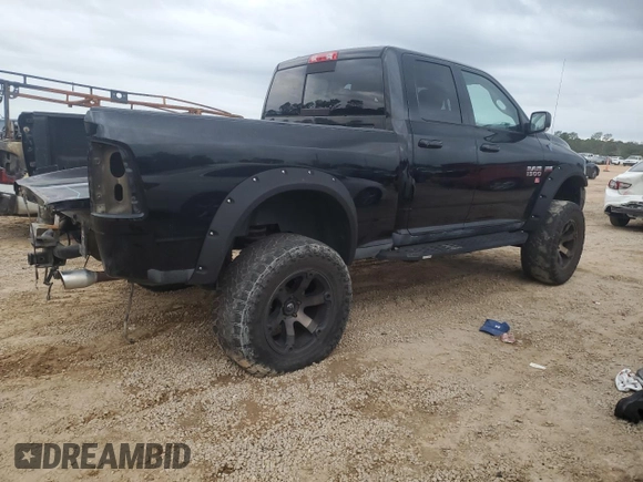 2013 Ram 1500 Sport with VIN 1C6RR7HT3DS516603, listed as a Copart auction lot 80081284 with 98,452 mi miles and Salvage title. Bid and sale history available at DreamBid. Image 3.